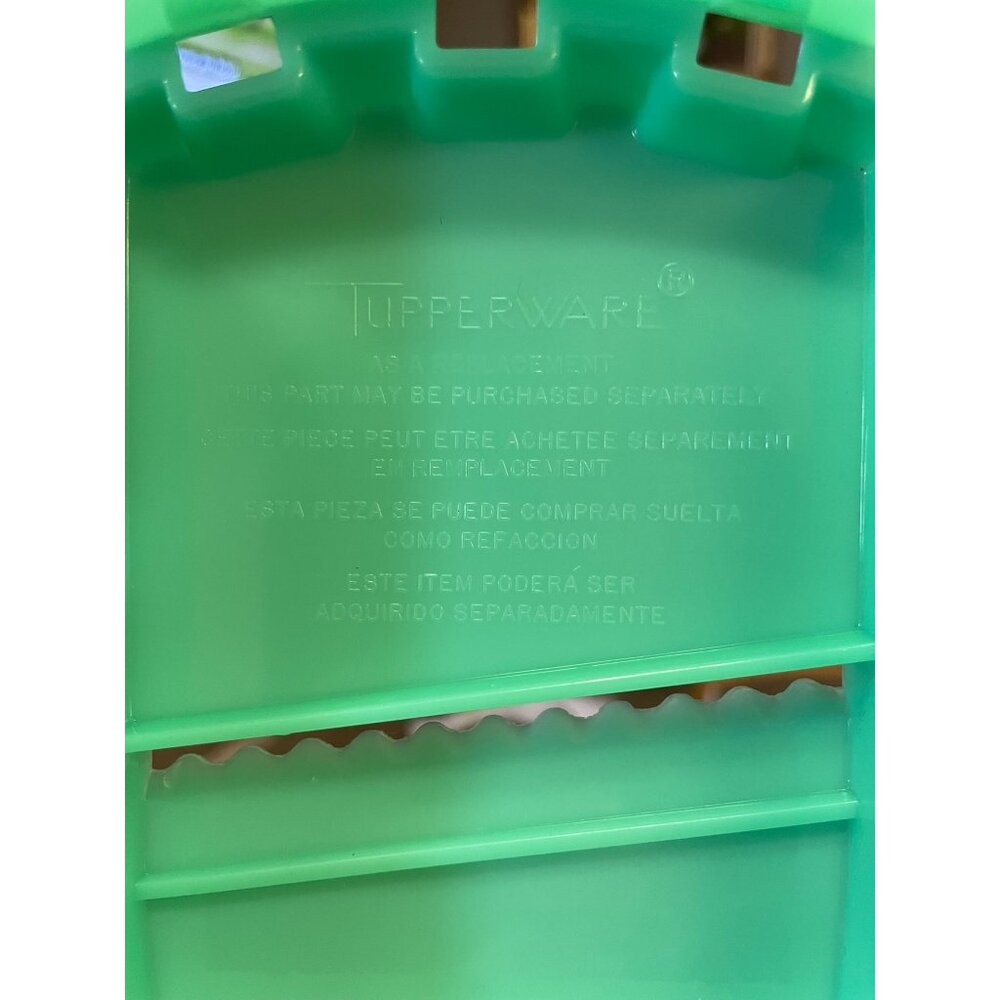 Vintage Tupperware Jadeite Cheese Grater 786-8 787-6 Used - Picture 16 of 16
